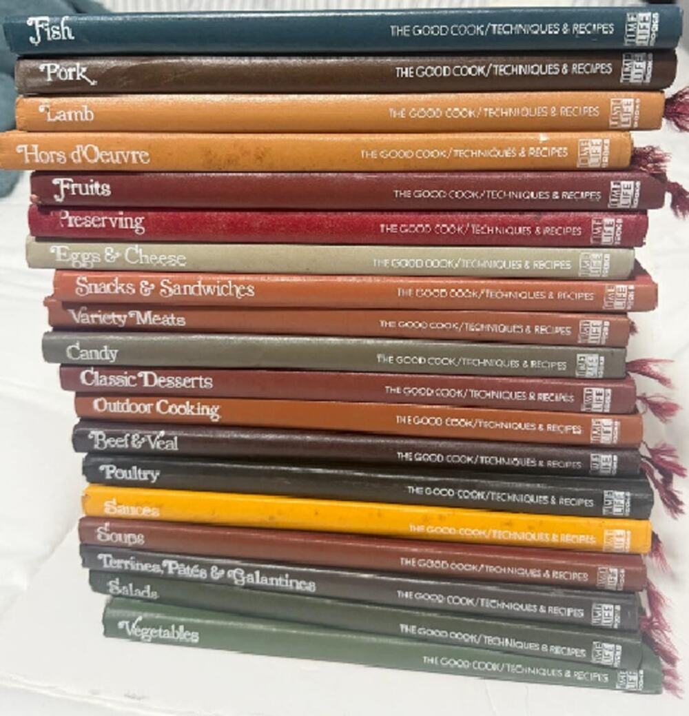 The Good Cook Time Life Books Lot 19 Volumes Vintage Cookbooks